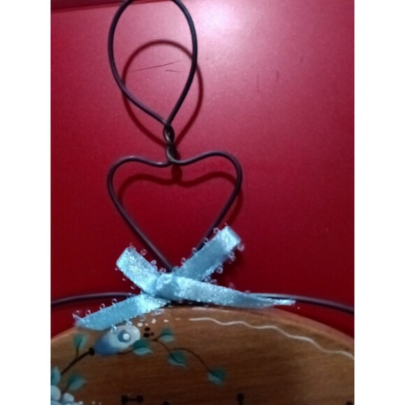 Friends Are Like Hairlooms Always Be Treasures Sign 6 By 8 With Hanging Piece (K - Picture 2 of 4